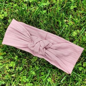 Cozy Ribbed Knotted Headband
